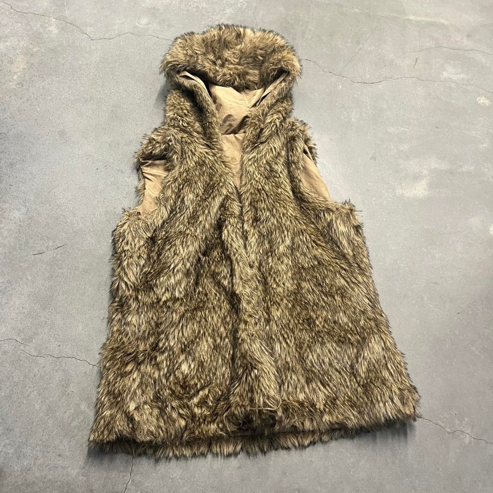vintage fur vest